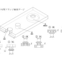 トルクスE型フランジ検査ゲージの使い方